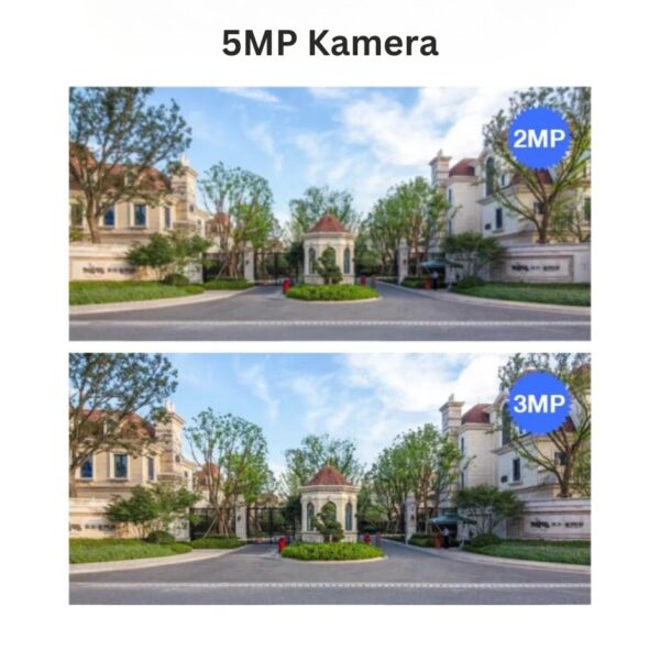 AV-M20 5MP CCTV Kablosuz İki Yolu Ses Onvif Destekli Waterproof Ptz WIFI IP Kamera - Görsel 10