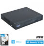 32 Kanal 5 MP'e Kadar 2x8 TB HDD NVR Kayıt Cihazı AV-NVR32