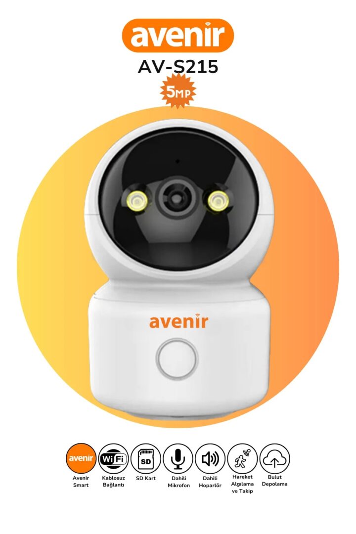 Avenir AV-S215 5MP WiFi BEBEK BAKICI KAMERASI - Avenir