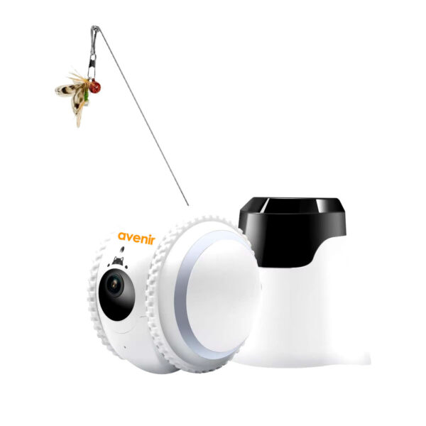 2 MP Akıllı Pet Robot IP Kamera Gece Görüş Tumbler Tasarım Kumanda Kabiliyetli Kontrollü AV-S500 - Görsel 4