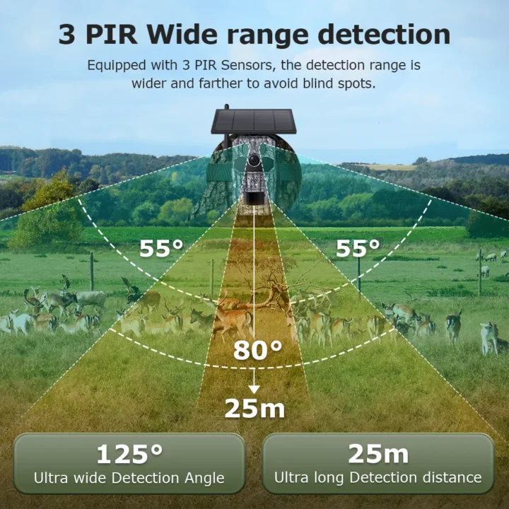 AV-443H 4G SOLAR FOTOKAPAN KAMERA - Avenir