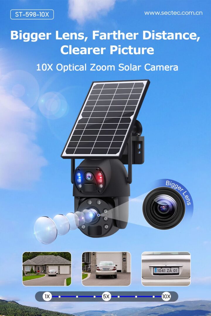 AV-S436X 4G SOLAR 36X OPTİK ZOOM ALARM KAMERA - Avenir