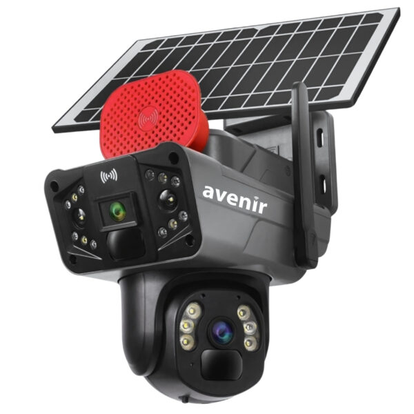 AV-S427H AOV Sürekli Kayıt 6MP 4g Sim Kartlı Güneş Enerjili Kamera