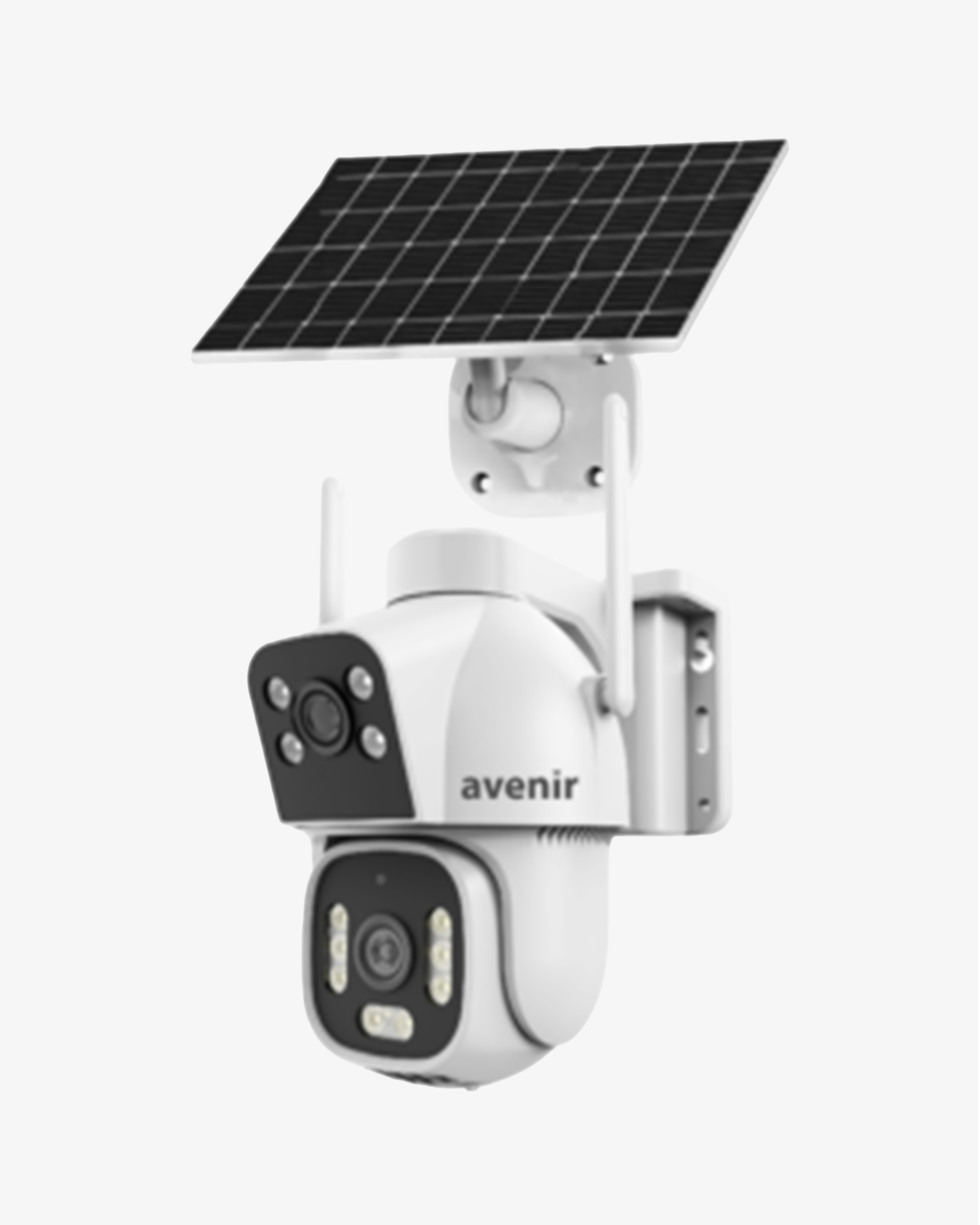 AV-S415 4MP 7/24 Sürekli Kayıt eSİM AOV Kamera 2 Kameralı Güneş Enerjili Kamera