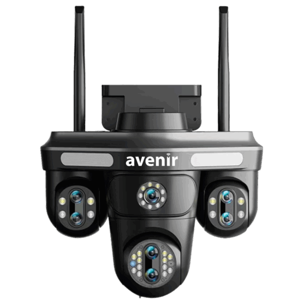4 Kameralı 16MP 3Kamera 10X Zoom 3 PTZ Dönebilen Wifi Sesli Kamera AV-S316X3