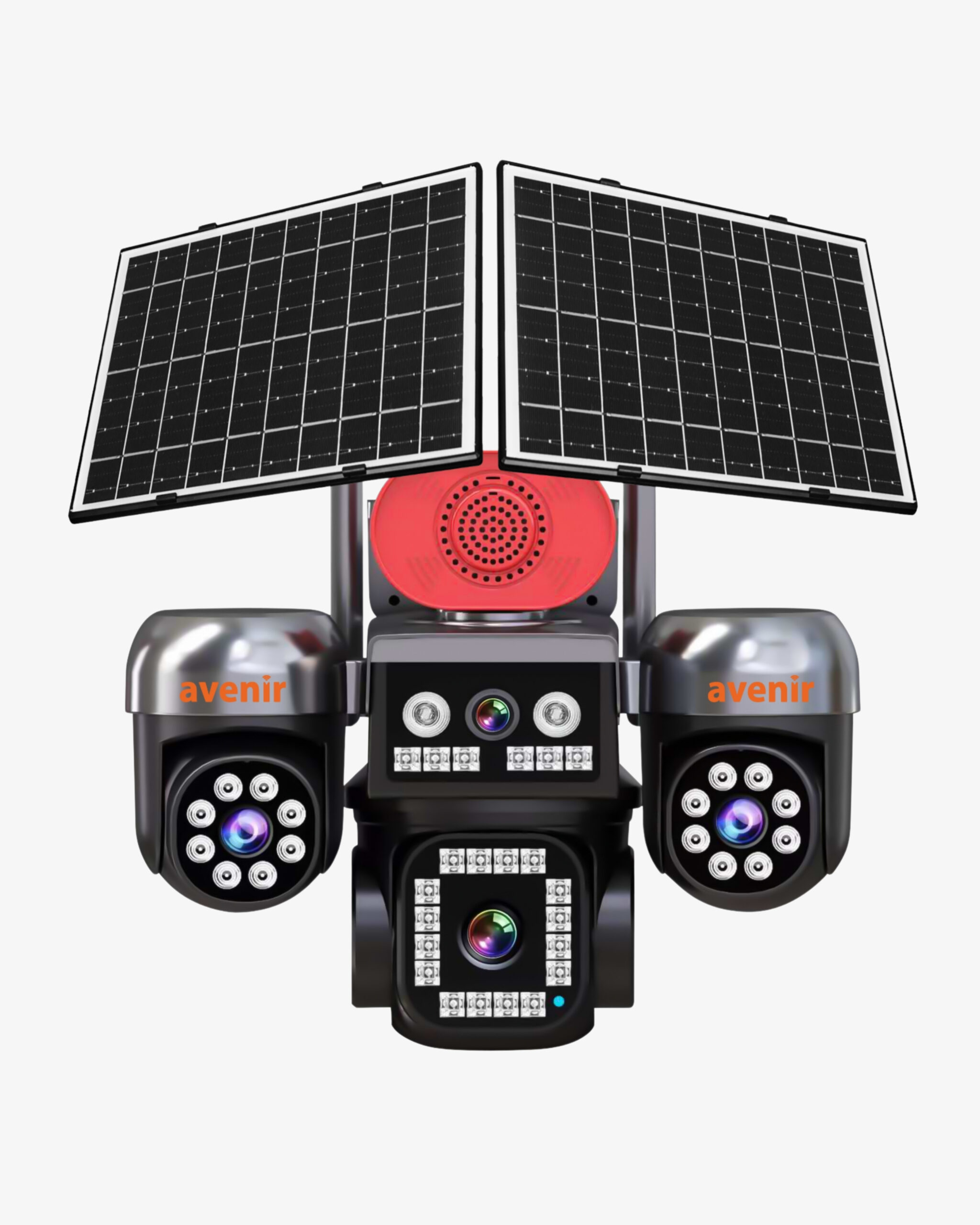 AV-S446 4 KAMERALI 3 PTZ'Lİ 12MP GÜNEŞ ENERJİLİ AKILLI KAMERA