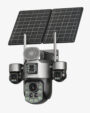 AV-S447 4 Kameralı 36X Optik Zoomlu eSIM 4G Solar Kamera